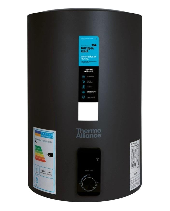 Бойлер цилиндрический Thermo Alliance 2 кВт 50 л вертикальный Черный (D50V20J2-DKВ)