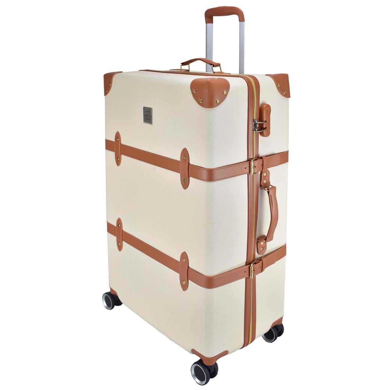 Чемодан SEMI LINE 28" L Ecru/Brown (T5670-4) Чемодан SEMI LINE 28" L Ecru/Brown (T5670-4)