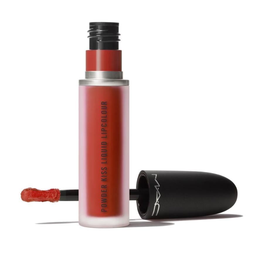 Помада жидкая/матовая губная MAC Powder Kiss Liquid Lipcolour оттенок Devoted To Chili