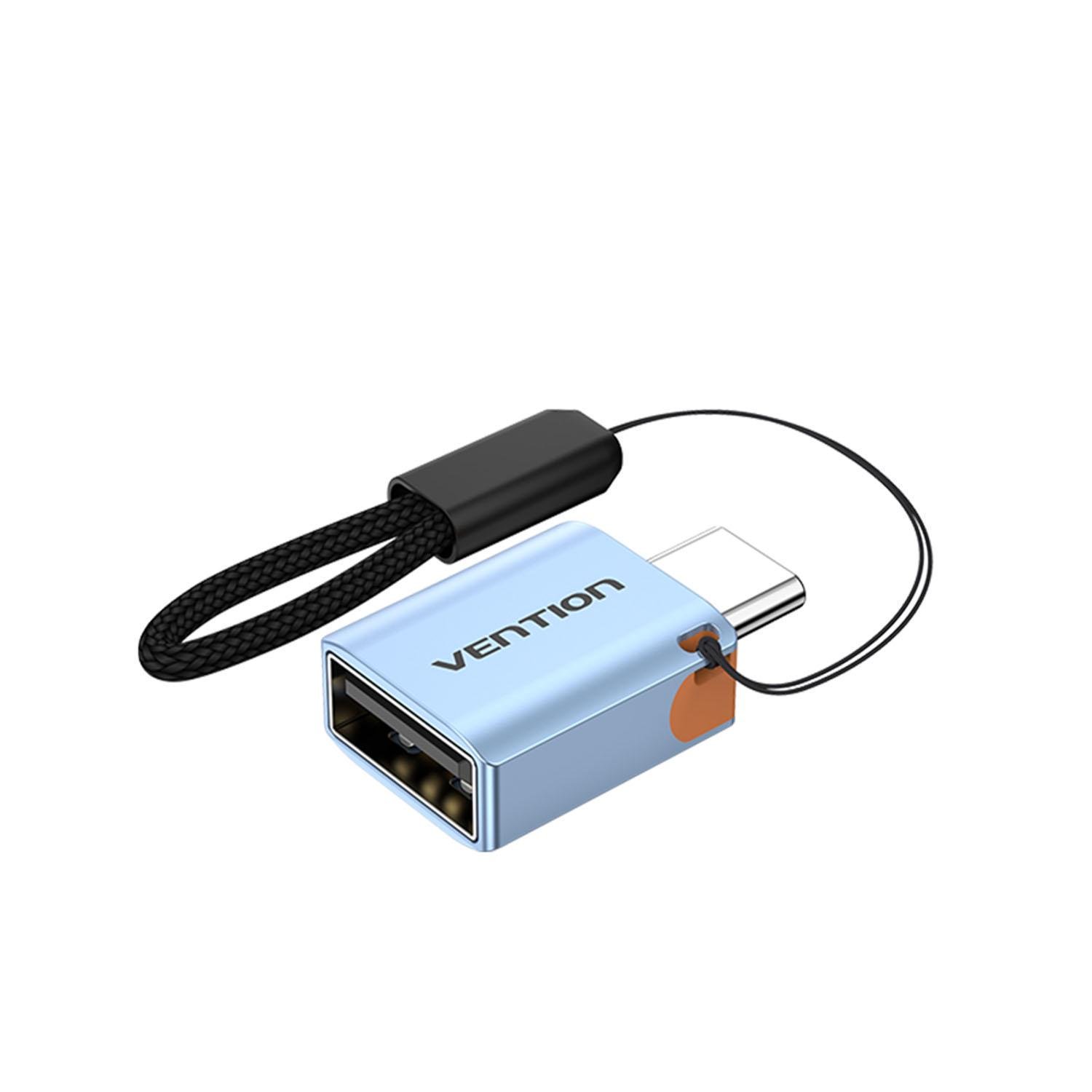Кабель Vention Type-C-USB 3.1 10 Гбит/с OTG 15W USB-C на USB-A Серый (CUBH0)