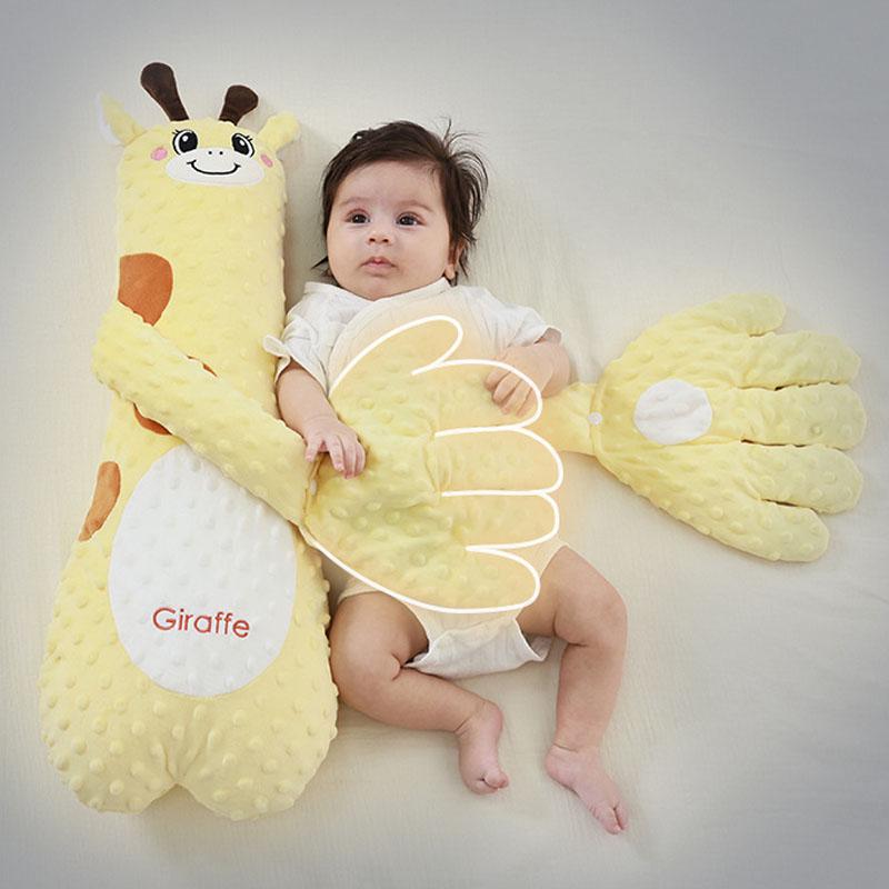 Подушка-грелка детская Жираф-обнимашка 0+ с легкими похлопываниями для успокаивающего сна малыша (28492175) - фото 9