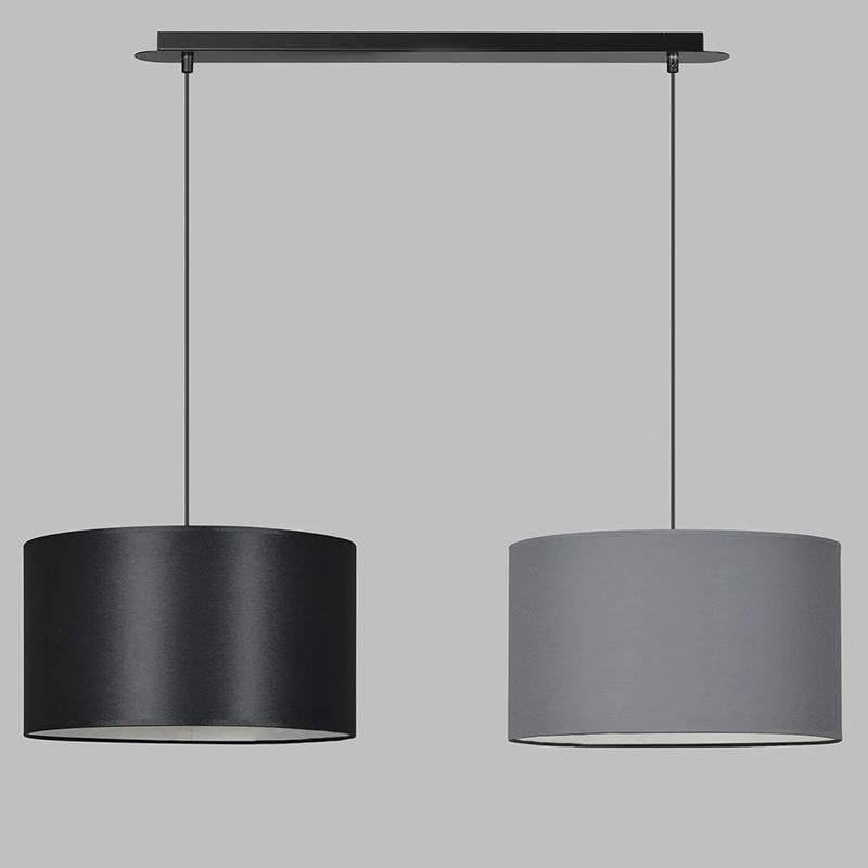 Люстра подвесная с абажурами LightHouse NM-15293/2F SM E27 TK Черный (15985)