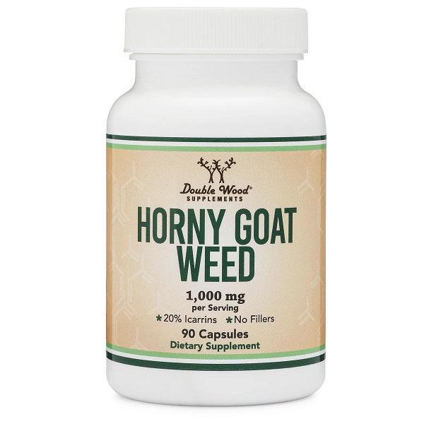 Засіб тонізуючий Double Wood Horny Goat Weed 1000 мг 90 капсул (000020088)