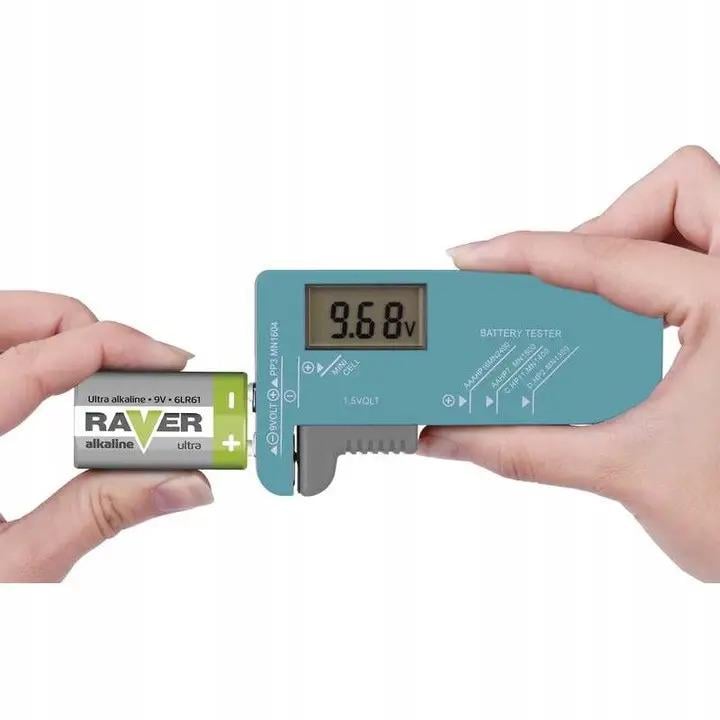 Тестер универсальный EMOS N0322 для батарей с дисплеем (3-9-N0322) - фото 2 Тестер универсальный EMOS N0322 для батарей с дисплеем (3-9-N0322) - фото 2