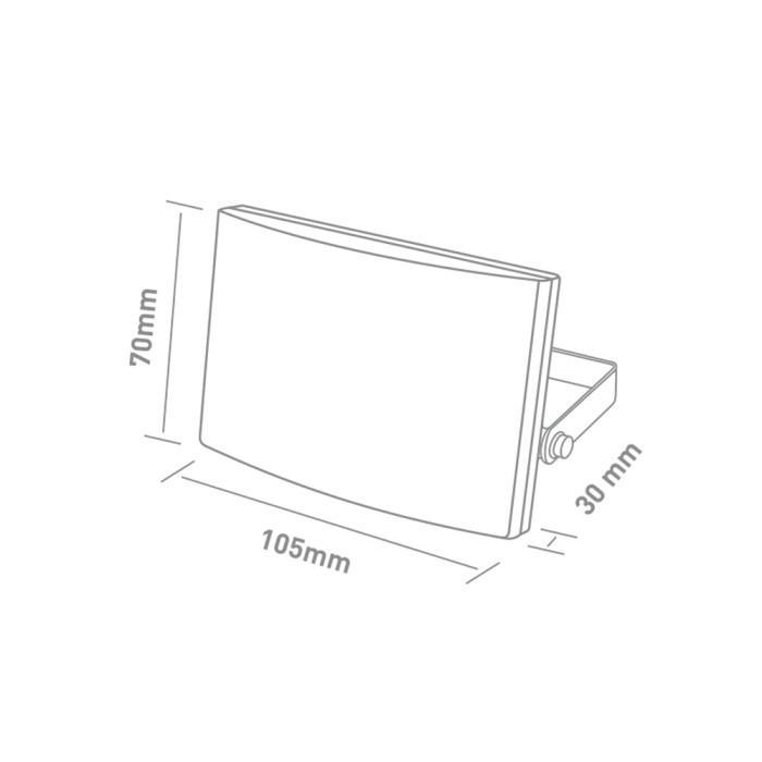 Прожектор светодиодный Maxus FL-03 10W 5000K Black (1-MFL-03-1050-BK) - фото 3 Прожектор светодиодный Maxus FL-03 10W 5000K Black (1-MFL-03-1050-BK) - фото 3