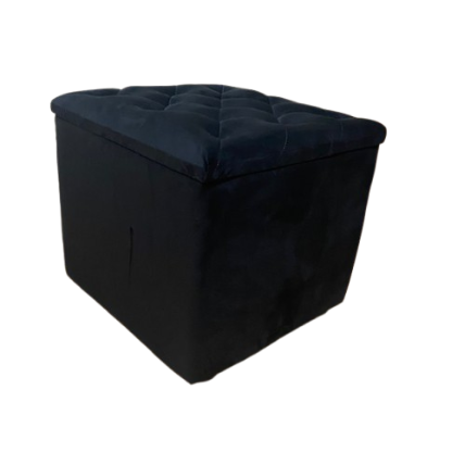 Пуф Square 45x45x45 см Чорний - фото 2