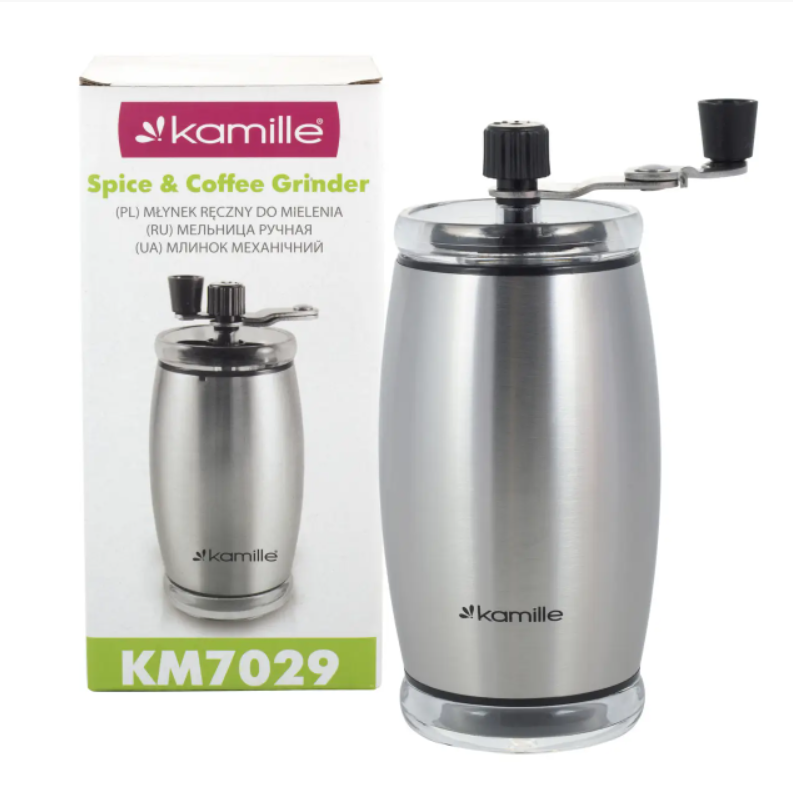 Кофемолка ручная механическая Kamille KM-7029 42х34х36,5 см (NA001961)