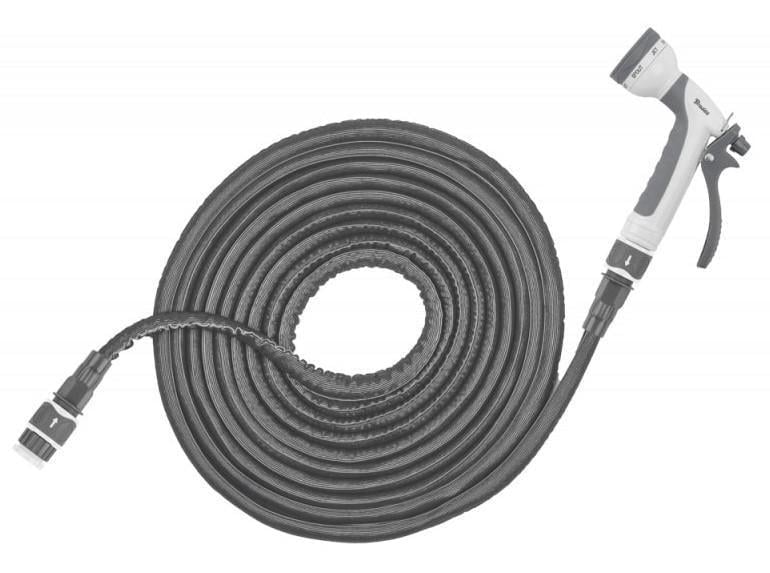 Шланг для поливу Bradas TWIST HOSE 9-18 м BOX Сірий (WTW918GY)