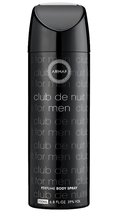 Дезодорант парфюмированный мужской Club De Nuit Intense Man Armaf Sterling 200 мл (1892954686)