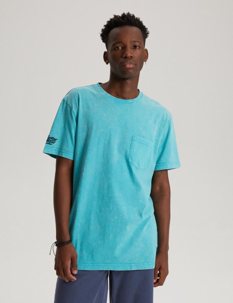 Футболка чоловіча Diverse Atl La Pock L Бірюзовий (5902598878977)