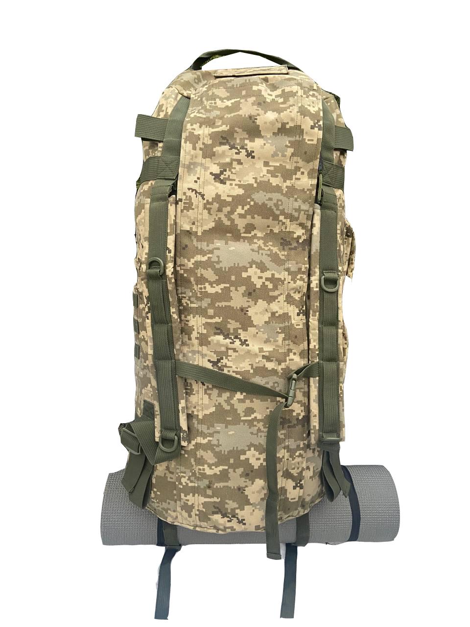 Баул-військовий кордура 120 л Піксель (10914782)