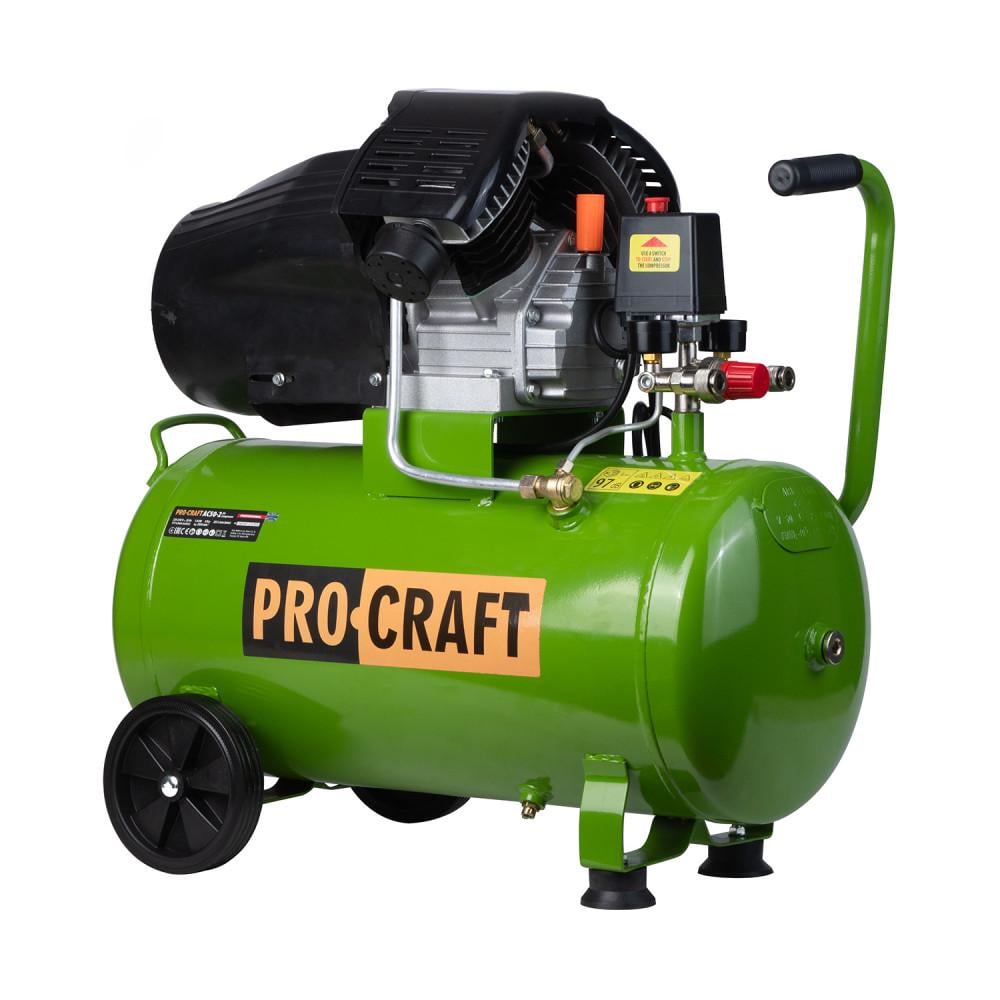 Компрессор воздушный Procraft AC50-2 Universal ресивер 50 л