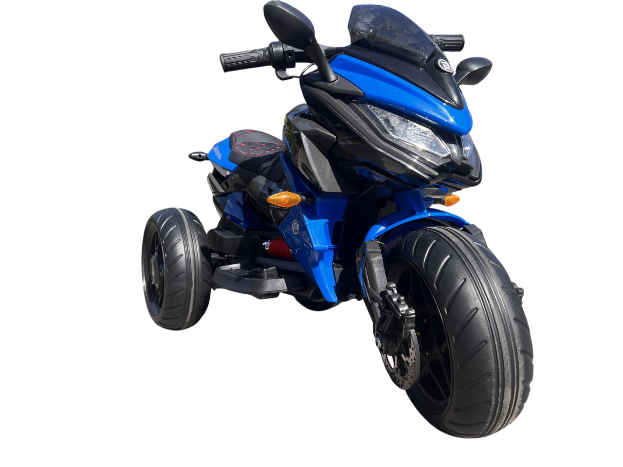Детский электромотоцикл Bambi M 4274EL 70W 3-х колесный Синий