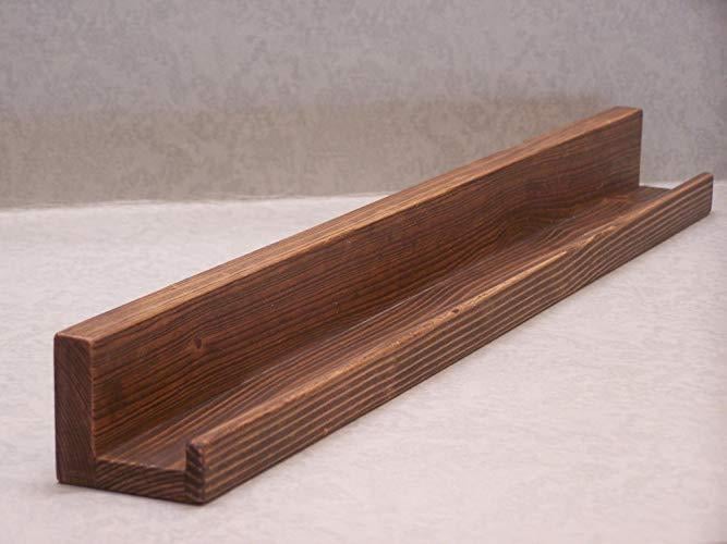 Полка настенная из дерева Балоро 120 см Капучино (НСП-0024209)