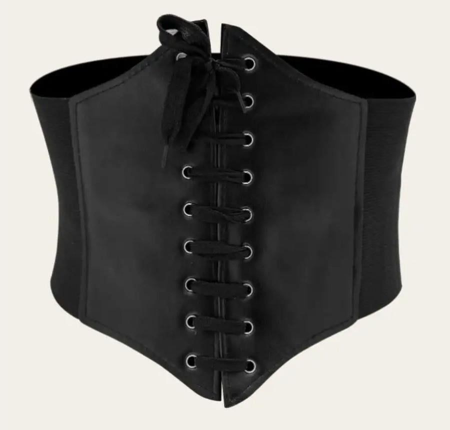 Пояс женский 58-75 см Черный (28523917)