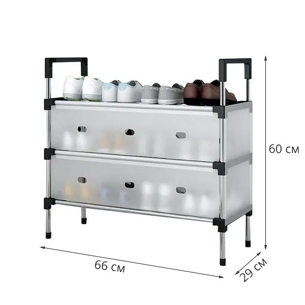 Тумба для обуви с 3-мя полками 66х29х60 см ( Y01922 ) - фото 7 Тумба для обуви с 3-мя полками 66х29х60 см ( Y01922 ) - фото 7