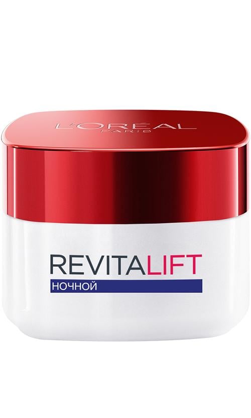 Крем для обличчя L'Oreal Paris Revitalift Night Cream відновлювальний нічний проти зморшок для всіх типів шкіри з про-ретинолом і фибро-еластилом (32190)