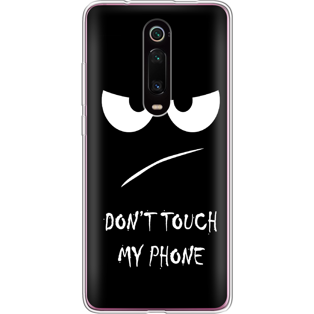 Чохол BoxFace Xiaomi Mi 9T / Mi 9T Pro Don't Touch my Phone Прозорий силікон (37376-up535-37376)