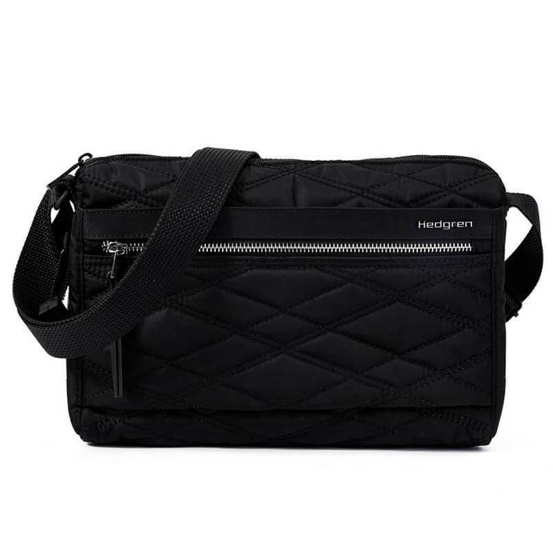Женская сумка Hedgren Inner City Eye Medium 5,7 л Full Quilt Black (HIC176M/867-07)