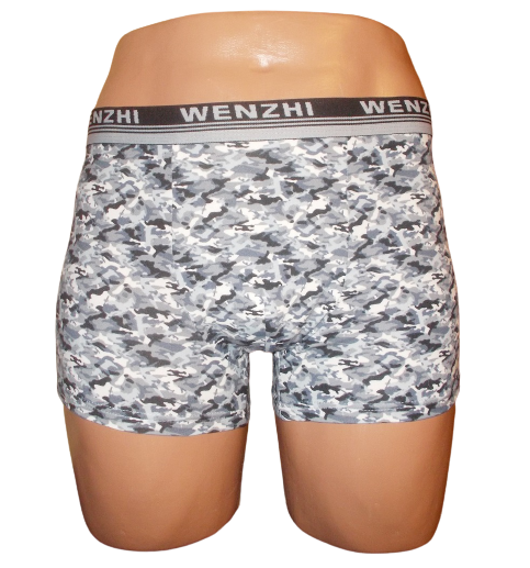 Боксеры мужские камуфляж Wenzhi 3501 XL Серый