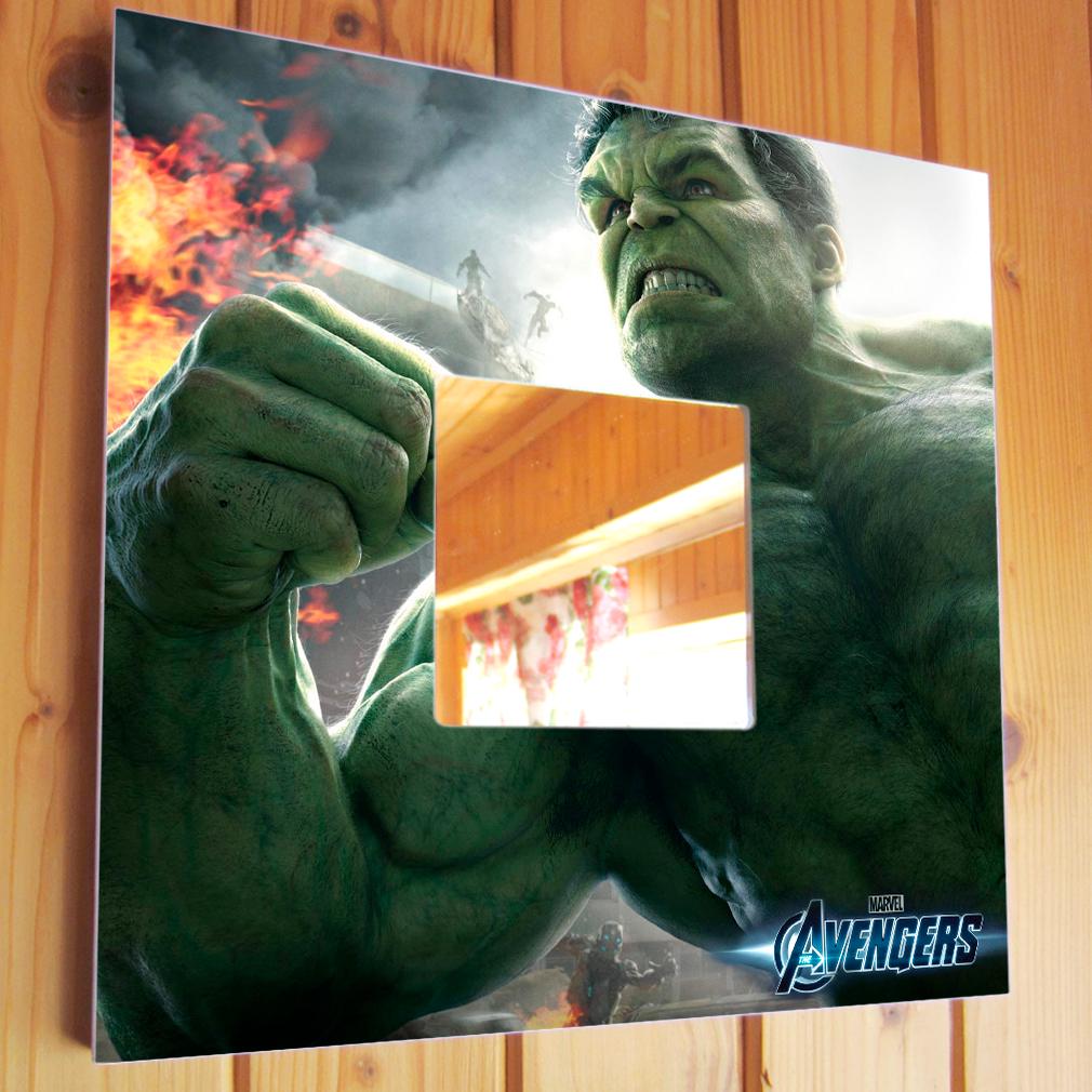 Зеркало декоративное «Халк» 260х260 мм (M00854) Зеркало декоративное «Халк» 260х260 мм (M00854)