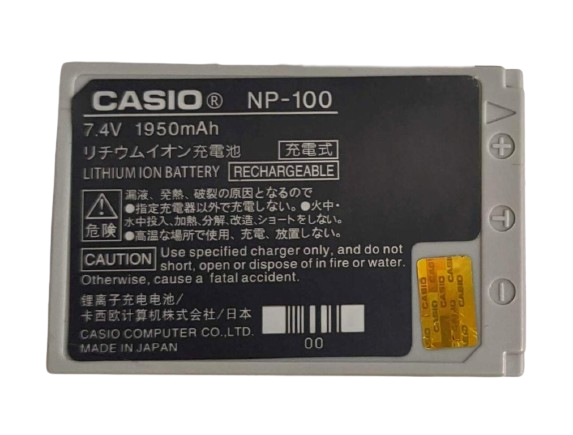 Аккумулятор для Casio NP100 1950 mAh (000042676) Аккумулятор для Casio NP100 1950 mAh (000042676)