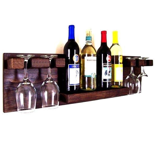 Полка для вина настенная из дерева Симохара Савоярди (ПНК-019815)