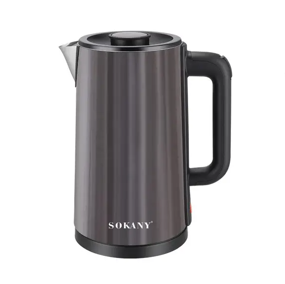 Электрочайник Sokany SK-09018 дисковый 3 л Шоколадный - фото 1 Электрочайник Sokany SK-09018 дисковый 3 л Шоколадный - фото 1