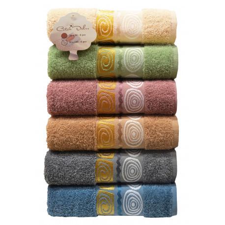 Набор полотенец Gursan Cotton Geo 70х140 6 шт. (18864) Набор полотенец Gursan Cotton Geo 70х140 6 шт. (18864)