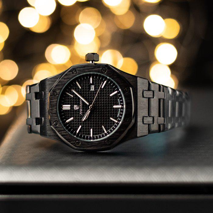 Наручний годинник чоловічий Poedagar Morion Black (1875) - фото 8 Наручний годинник чоловічий Poedagar Morion Black (1875) - фото 8