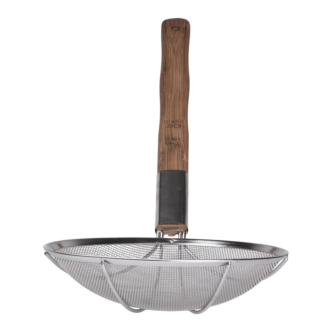 Шумівка павук для вока та фритюру 28 см (HP-19-19-28CM) - фото 3 Шумівка павук для вока та фритюру 28 см (HP-19-19-28CM) - фото 3