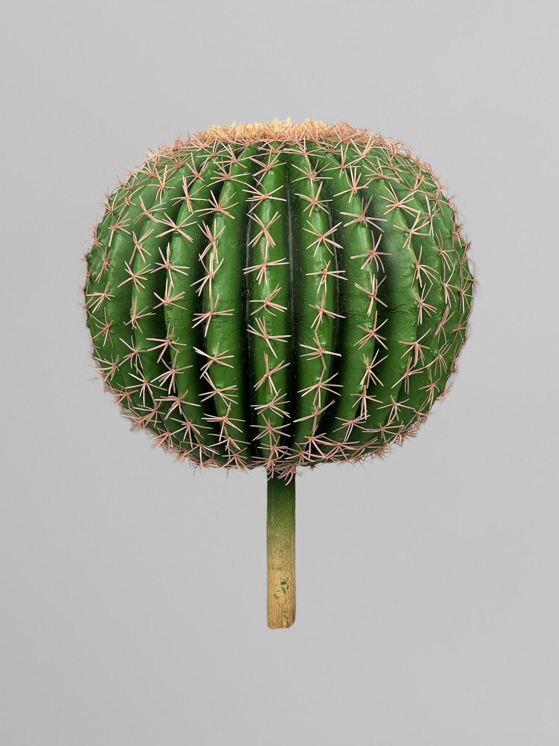 Искусственный кактус круглый без горшка 29 см Зеленый (Р06005) Искусственный кактус круглый без горшка 29 см Зеленый (Р06005)