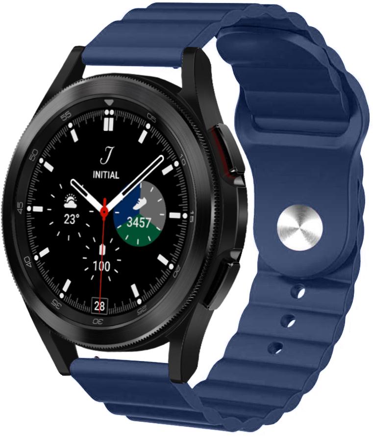 Ремешок Wave для Galaxy Watch 4 Classic 46 мм Dark Blue (22985-5D)