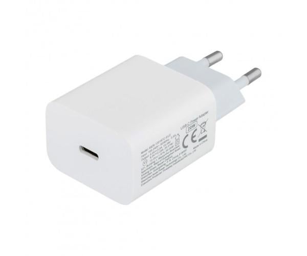 Устройство зарядное сетевое XO A829 120167C 20W 1Type-C cable Lightning White