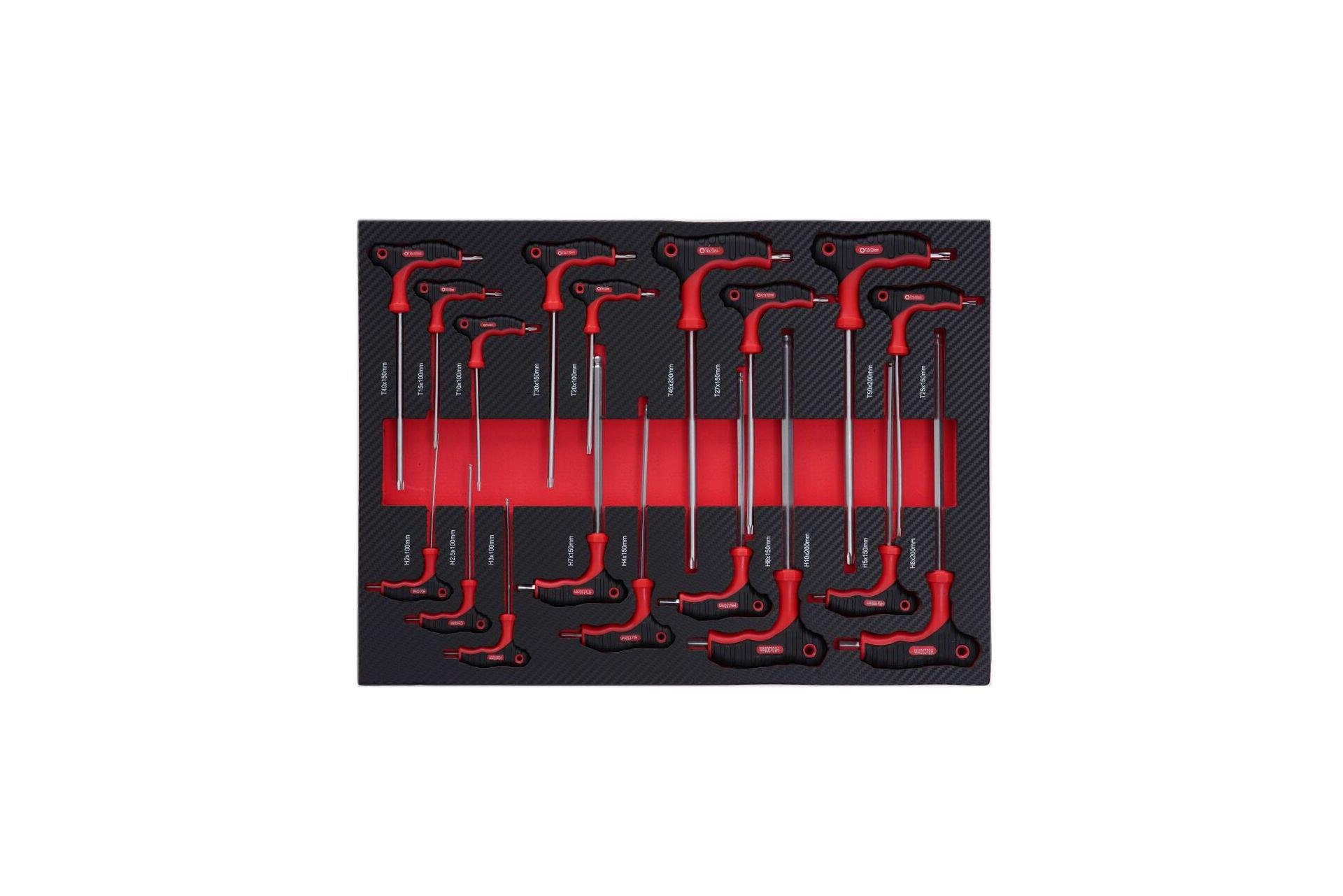 Візок з інструментами Tagred TA214 для майстерні 298 ел. (12738786) - фото 7