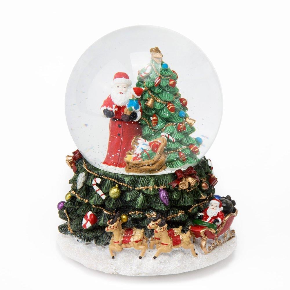 Снежный шар с музыкой Lefard Стих для деда мороза 18 см (6016-009)