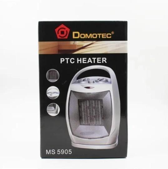 Тепловентилятор Domotec Heater MS-5905 750/1500 Вт Серый - фото 5