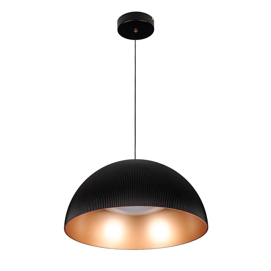 Люстра светодиодная 781PL3956 400 BK/GD 42W Черный снаружи/Золотой внутри Люстра светодиодная 781PL3956 400 BK/GD 42W Черный снаружи/Золотой внутри