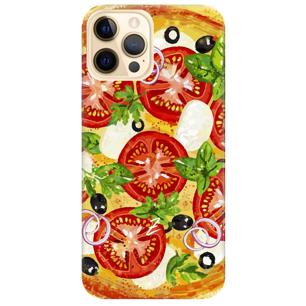 Силіконовий чохол Zorrov для Apple iPhone 12 Pro Max - Pizza (14060040174088188)