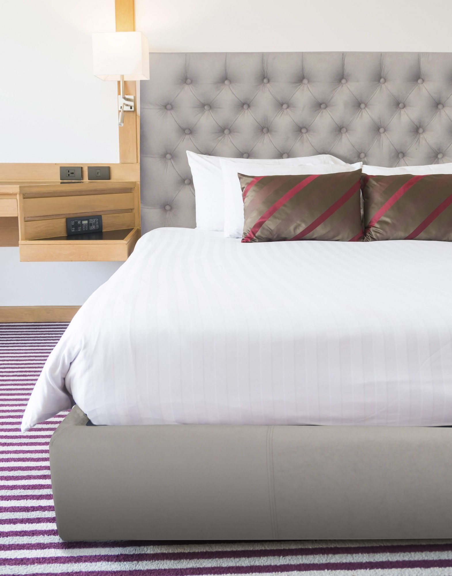 Кровать двуспальная Cambridge VIP Missoni 026 180х190 см Бордовый - фото 7 Кровать двуспальная Cambridge VIP Missoni 026 180х190 см Бордовый - фото 7