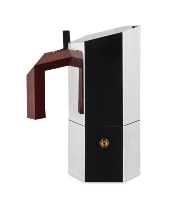 Гейзерная кофеварка для эспрессо Alessi Menhir на 3 чашки (MA0106)