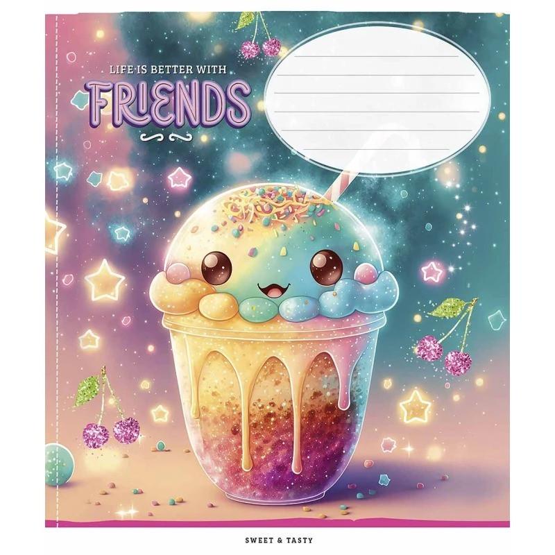 Шкільний зошит Star 012-3396K-4 в клітинку 12 аркушів (RLT43042)