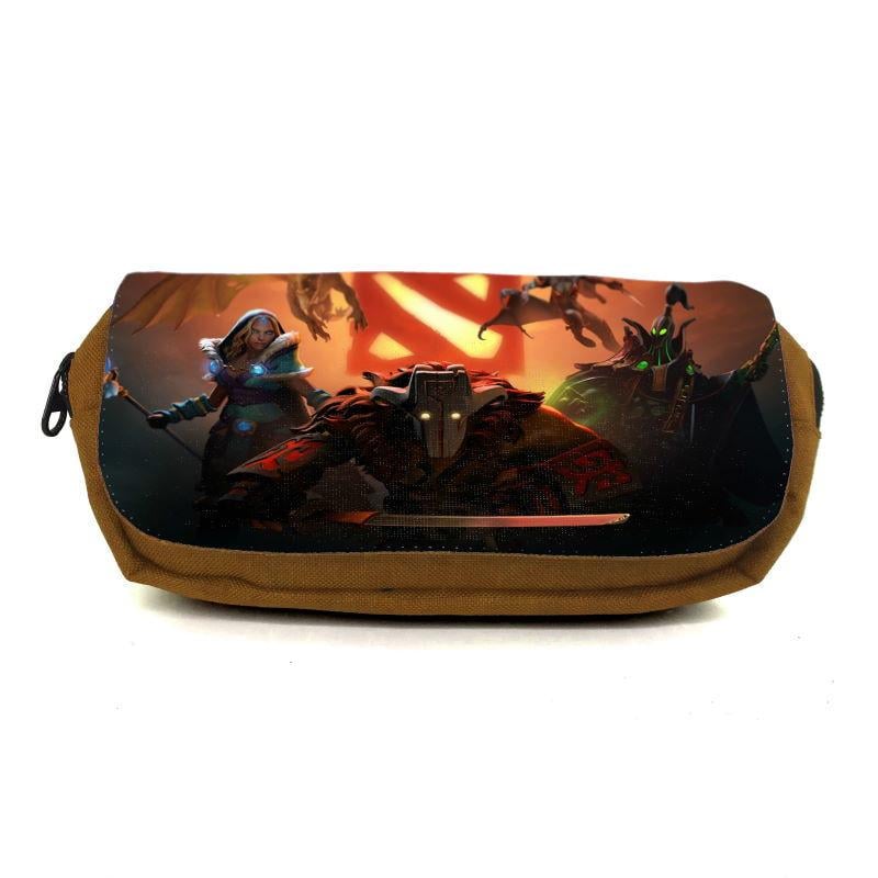 Пенал школьный DOTA-008 Оранжевый (1570289176)