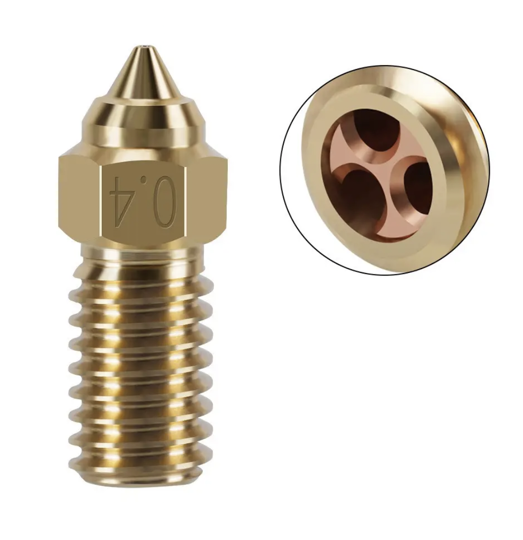 Сопло Elegoo для 3D-принтеров Neptune 4/4 Pro из латуни CHT Clone 0,6 мм (UA3D341-0.6) - фото 3 Сопло Elegoo для 3D-принтеров Neptune 4/4 Pro из латуни CHT Clone 0,6 мм (UA3D341-0.6) - фото 3