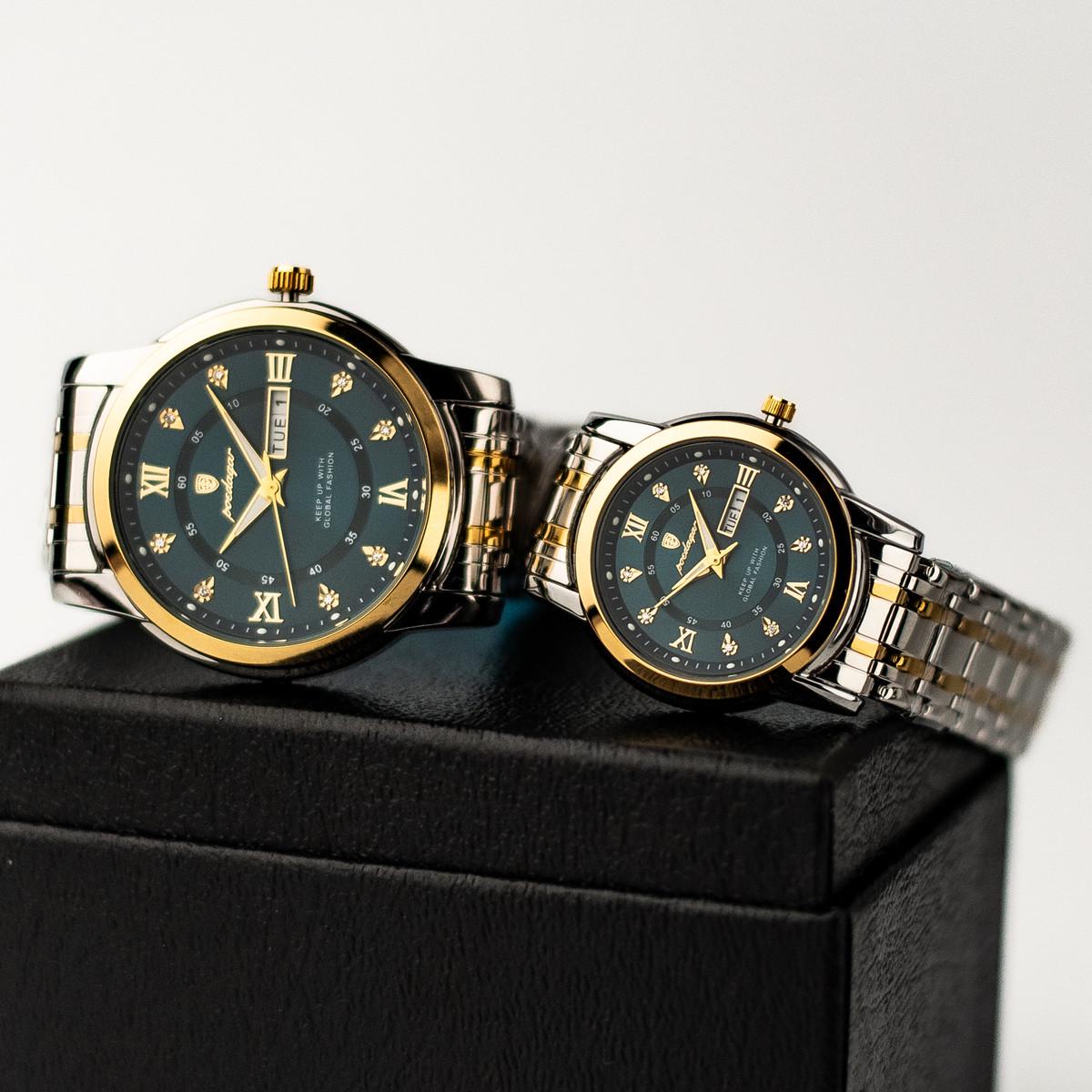 Комплект наручних годинників Poedagar Unique Couple 2 шт. (2448490369) - фото 4 Комплект наручних годинників Poedagar Unique Couple 2 шт. (2448490369) - фото 4