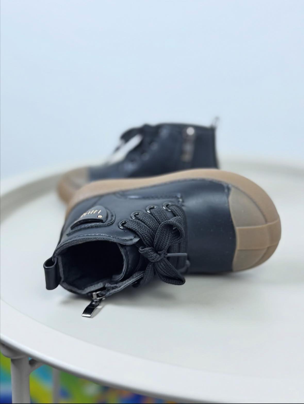 Ботинки детские осенние 1647 р. 25 Черный (30307402) - фото 5 Ботинки детские осенние 1647 р. 25 Черный (30307402) - фото 5