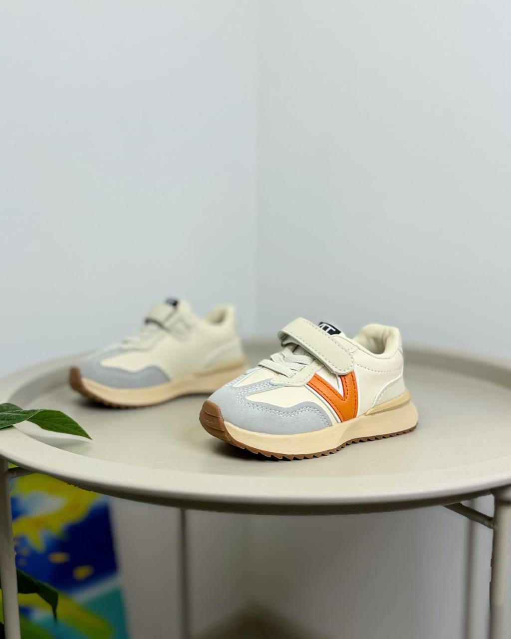 Кроссовки детские р. 24 Бежевый (1280)