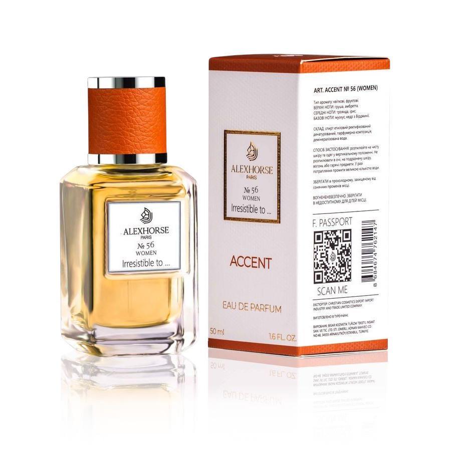 Парфюмерная вода Alex Horse для женщин Irresistible to ACCENT 50 мл (AA-056)