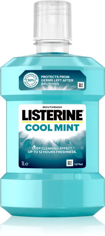 Рідина для полоскання рота для свіжого подиху Listerine Cool Mint 1 л (ID0061282)