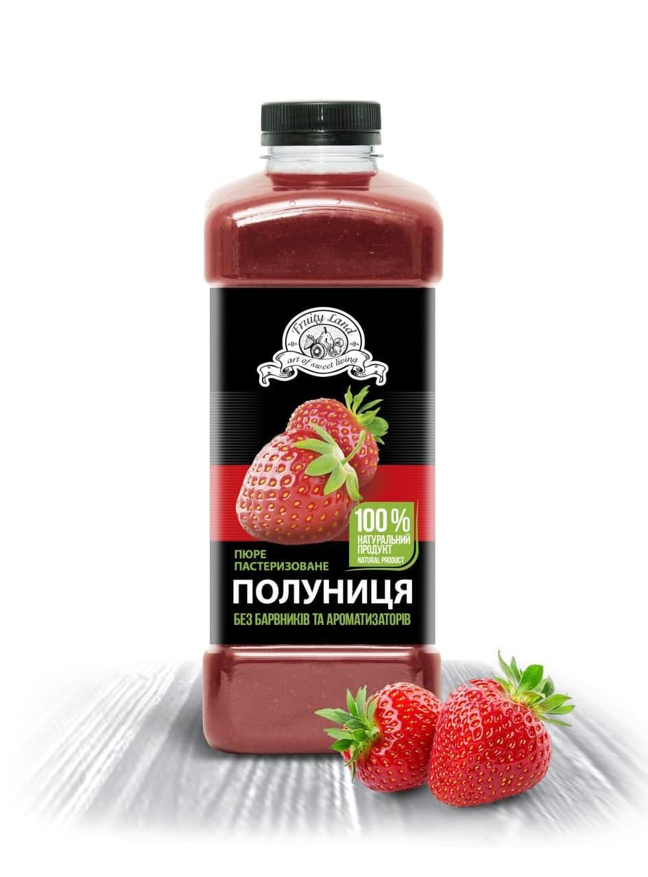 Полуниця пюре Fruityland пастеризоване 1 кг